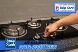 Bếp gas âm 3 vùng nấu Malloca GHG 733B NEW/ Màu đen