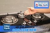 Bếp gas âm 3 vùng nấu Malloca GHG 733B NEW/ Màu đen