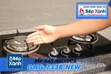 Bếp gas âm 3 vùng nấu Malloca GHG 733B NEW/ Màu đen