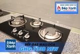 Bếp gas âm 3 vùng nấu Malloca GHG 733B NEW/ Màu đen