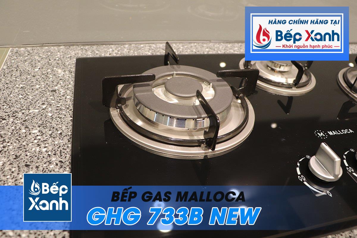 Bếp gas âm 3 vùng nấu Malloca GHG 733B NEW/ Màu đen – ảnh 7