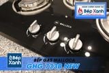 Bếp gas âm 3 vùng nấu Malloca GHG 733B NEW/ Màu đen