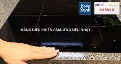 Bếp từ 3 vùng nấu Malloca MI 593B / Nhập khẩu Tây Ban Nha, kính Schott Ceran ảnh 4