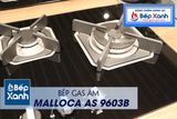 Bếp gas âm 3 vùng nấu Malloca AS 9603B/ Màu đen