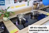 Bếp từ 2 vùng nấu Eurosun EU-T705 PLUS / Nhập khẩu Malaysia, kính Schott Ceran
