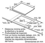 Bếp Từ 3 Vùng Nấu Bosch PUC631BB2E