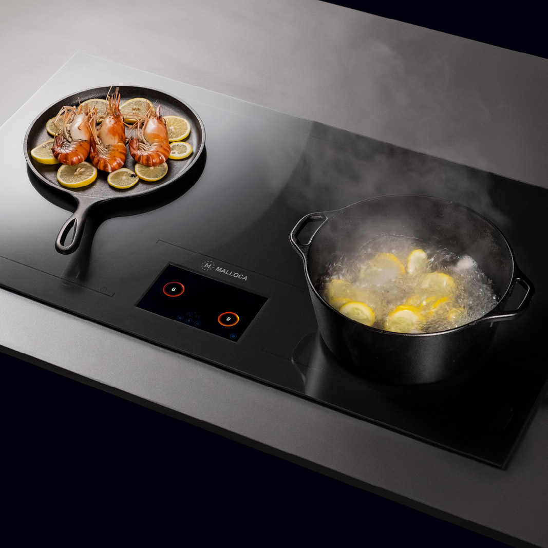 Bếp từ đa vùng nấu Malloca Skylux MH-92TFT / Kính EuroKera Resin – ảnh 7