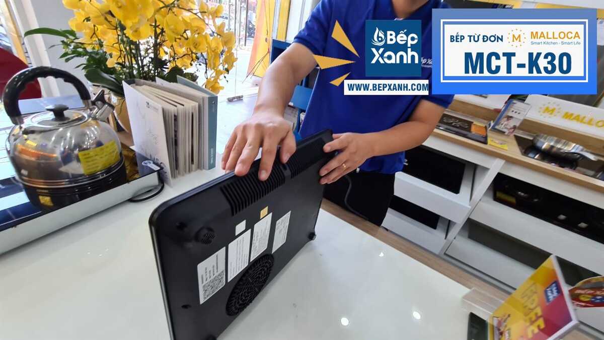 Bếp từ đơn Malloca MCT-K30 / Kính Ceramic - Tính năng an toàn Bếp từ đơn Malloca MCT-K30 / Kính Ceramic - Tính năng an toàn