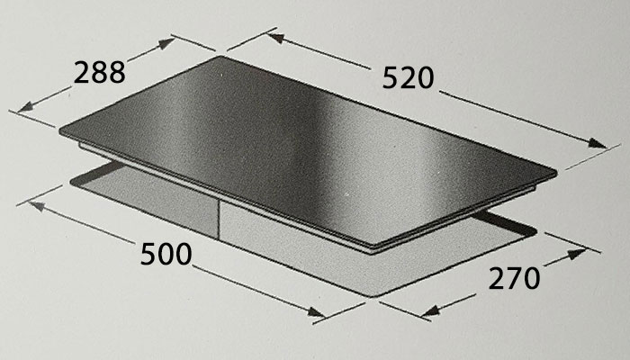 Bếp từ Domino Kaff KF-330DI (2 Từ) – ảnh 4