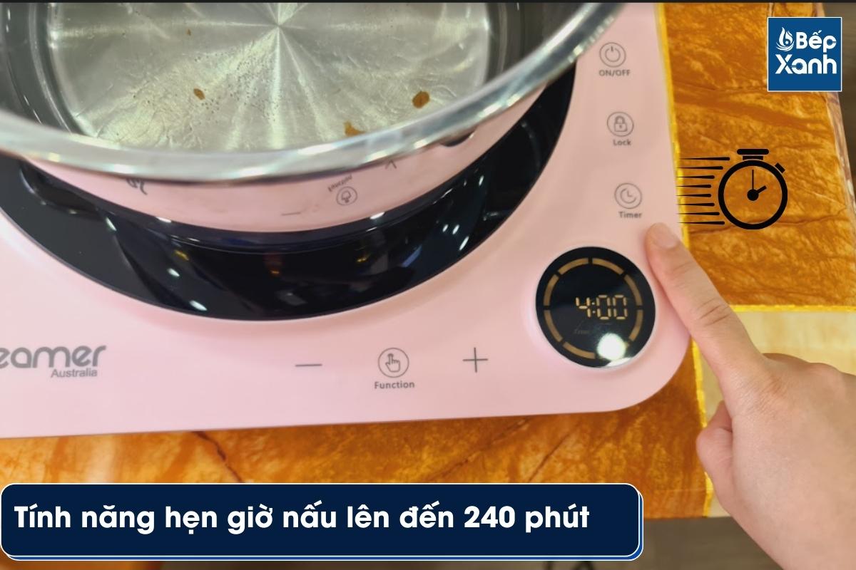 BẾP TỪ ĐƠN DREAMER DC-IH01P - Màu Hồng – ảnh 5
