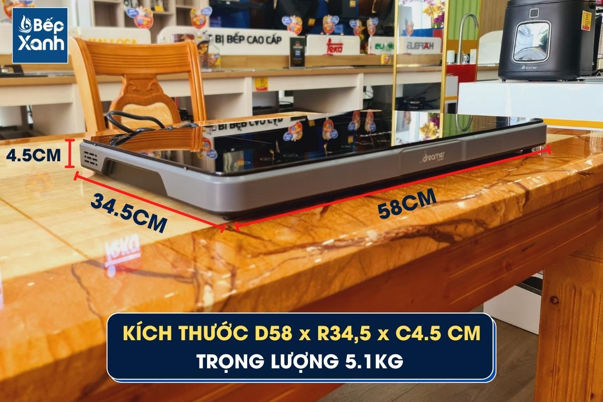 Bếp Từ Dương Đôi Dreamer DKA-DIC135G - Màu Xám – ảnh 5