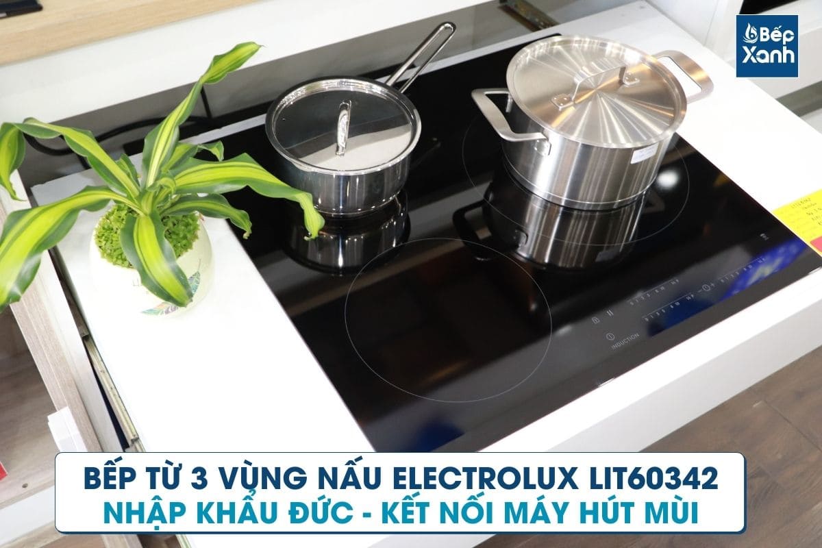 Bếp Từ 3 Vùng Nấu Electrolux LIT60342 / Nhập Khẩu Đức / Mặt Kính Eurokera – ảnh 3