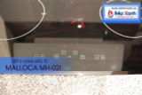 Bếp từ 2 vùng nấu Malloca MH-02I / Kính Eurokera
