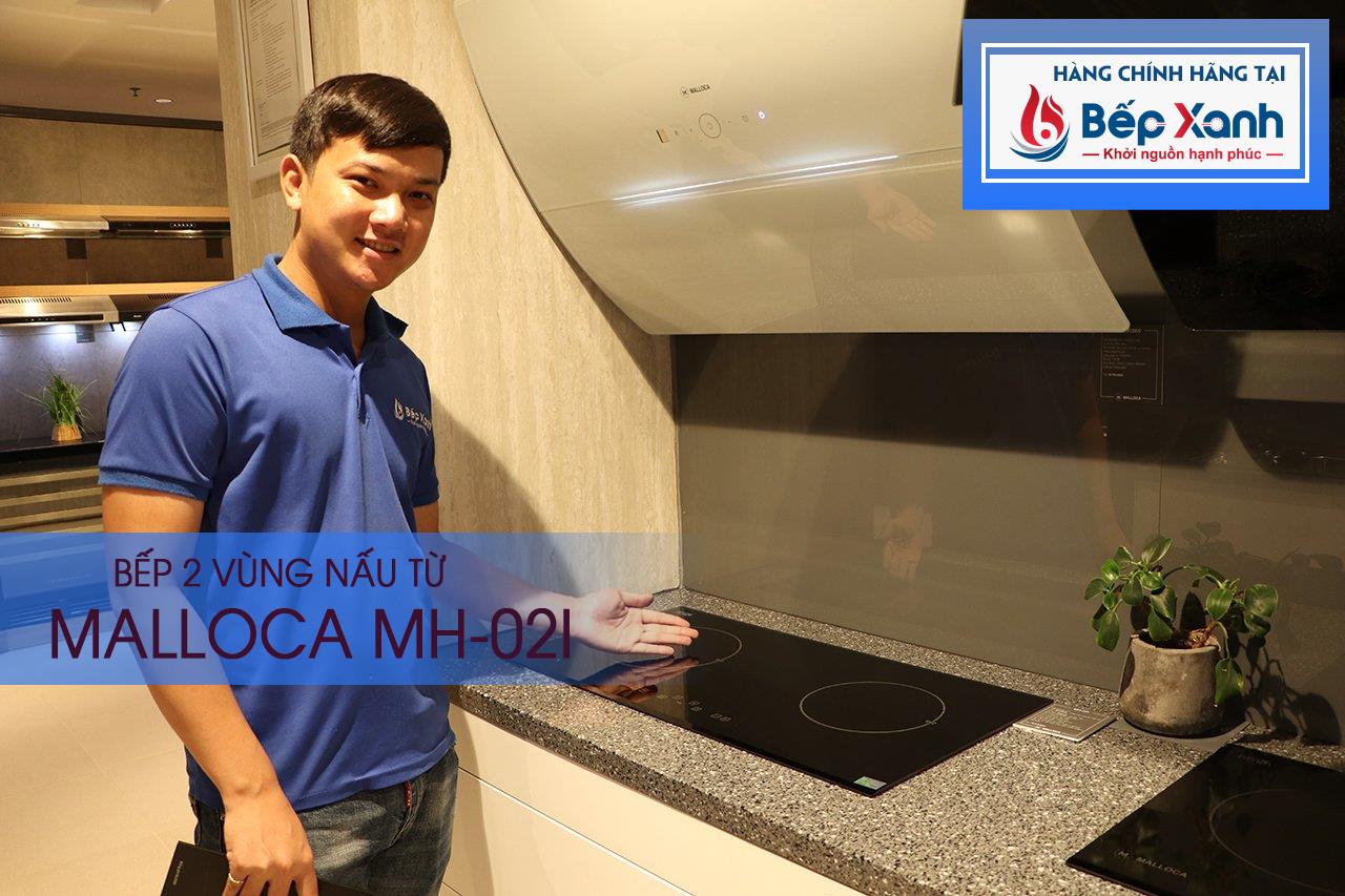 Bếp từ 2 vùng nấu Malloca MH-02I / Kính Eurokera – ảnh 6