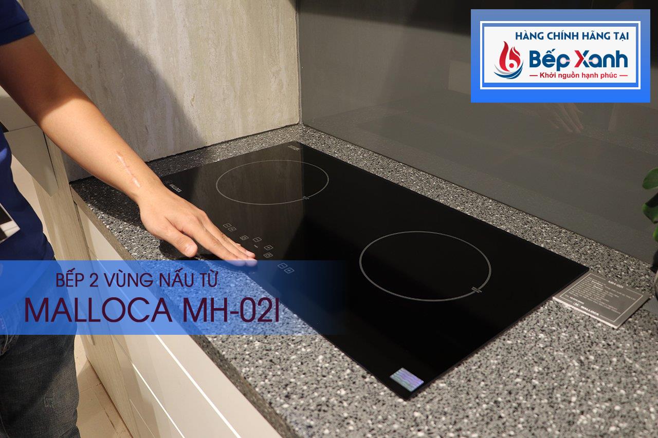 Bếp từ 2 vùng nấu Malloca MH-02I / Kính Eurokera – ảnh 7