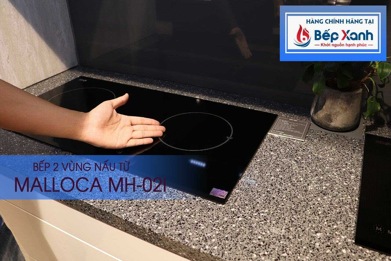 Bếp từ 2 vùng nấu Malloca MH-02I / Kính Eurokera – ảnh 8