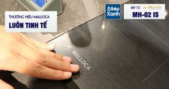 Bếp từ 2 vùng nấu Malloca MH-02IS / Kính Eurokera, dạng xước Metalic kiểu mới ảnh 7