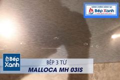 Bếp từ 3 vùng nấu Malloca MH-03IS / Kính Eurokera, dạng xước Metalic kiểu mới ảnh 10