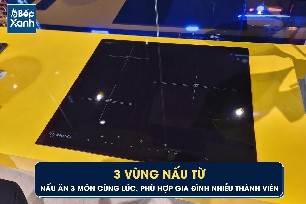 Bếp từ 3 vùng nấu Malloca MH-5903 I / Mặt kính Vitroceramic – ảnh 8