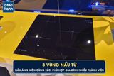 Bếp từ 3 vùng nấu Malloca MH-5903 I / Mặt kính Vitroceramic