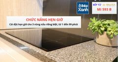 Bếp từ 3 vùng nấu Malloca MI 593B / Nhập khẩu Tây Ban Nha, kính Schott Ceran ảnh 8