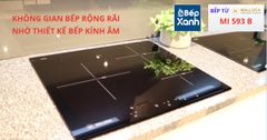 Bếp từ 3 vùng nấu Malloca MI 593B / Nhập khẩu Tây Ban Nha, kính Schott Ceran ảnh 6