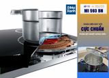 Bếp từ 3 vùng nấu Malloca MI 593 BN / Nhập khẩu Tây Ban Nha, kính Schott Ceran