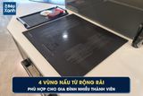 Bếp từ 4 vùng nấu Malloca MI 594 LINEAR / Nhập khẩu Tây Ban Nha, kính Schott Ceran