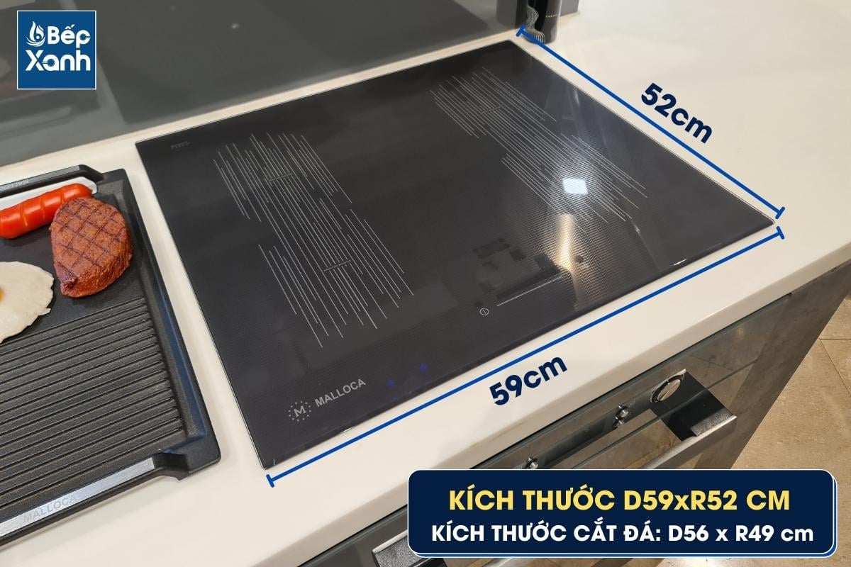 Bếp từ 4 vùng nấu Malloca MI 594 LINEAR / Nhập khẩu Tây Ban Nha, kính Schott Ceran - Lắp đặt bếp từ Malloca MI 594 LINEAR đúng chuẩn Bếp từ 4 vùng nấu Malloca MI 594 LINEAR / Nhập khẩu Tây Ban Nha, kính Schott Ceran - Lắp đặt bếp từ Malloca MI 594 LINEAR đúng chuẩn