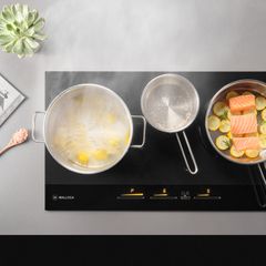 Bếp từ 3 vùng nấu Malloca Skylux MH-803 / Kính Eurokera ảnh 6