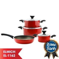 BỘ NỒI CHẢO CHỐNG DÍNH EL-1162