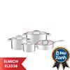  BỘ NỒI CHẢO INOX 304 ELMICH PRAHA EL3338, NỒI 18CM, 22CM, 26CM, CHẢO 26CM 