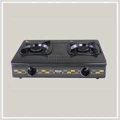 Bếp gas dương Rinnai RV-260(G)N 590mm 2 lò nấu, mặt thép phủ men ảnh 2