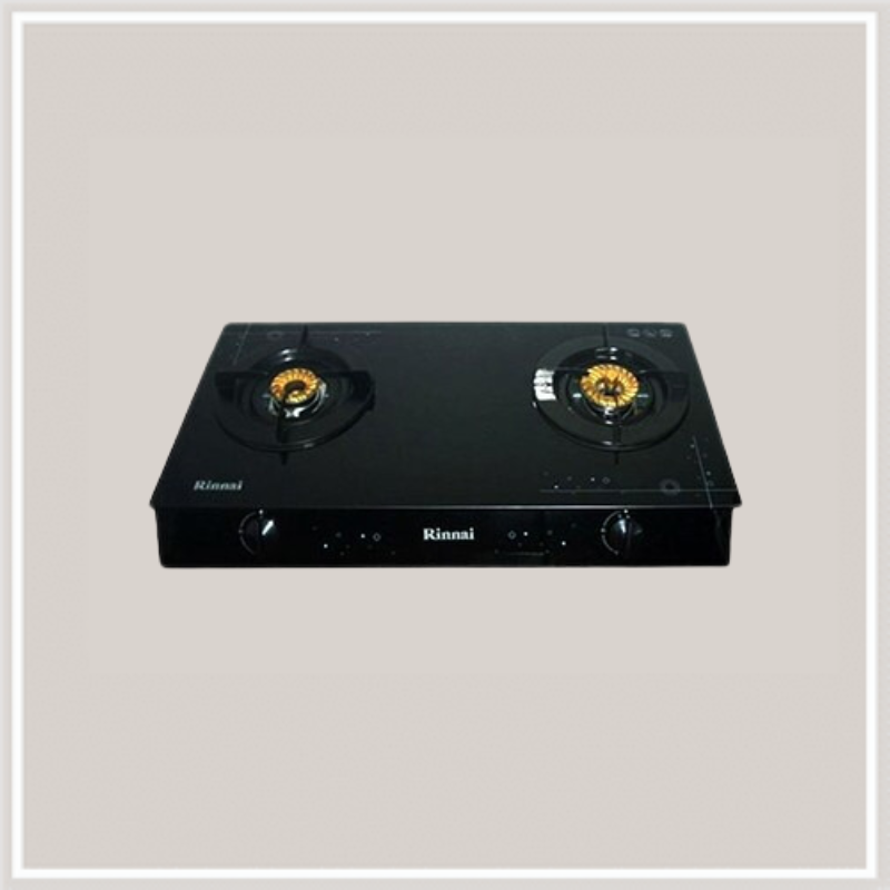  Bếp gas dương Rinnai RV-7double glass( Sp) 