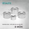  Bộ nồi Inox cao cấp 6 món Ecalite EKW-SA0808 