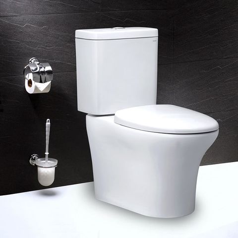 Bồn cầu 2 khối Caesar CD1341 nắp rửa TAF050