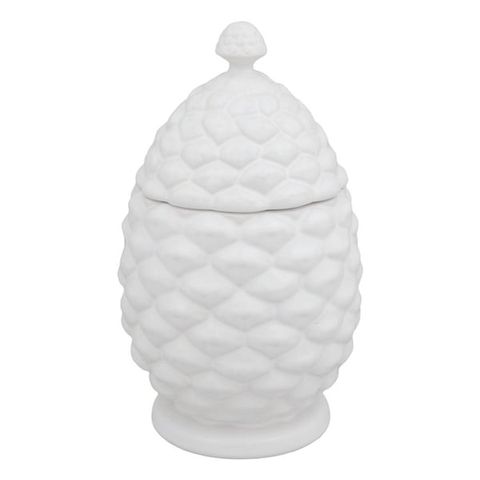 Bordallo - Pinecone - Hũ Đựng Thực Phẩm Màu Trắng 20cm