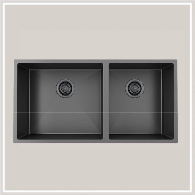 Chậu đá Hafele HS21-SSN2S90 / Màu đen, Mã số: 567.96.310 Chậu đá Hafele HS21-SSN2S90 / Màu đen, Mã số: 567.96.310