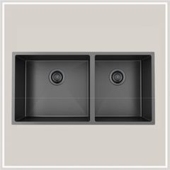 Chậu đá Hafele HS21-SSN2S90 / Màu đen, Mã số: 567.96.310 ảnh 1
