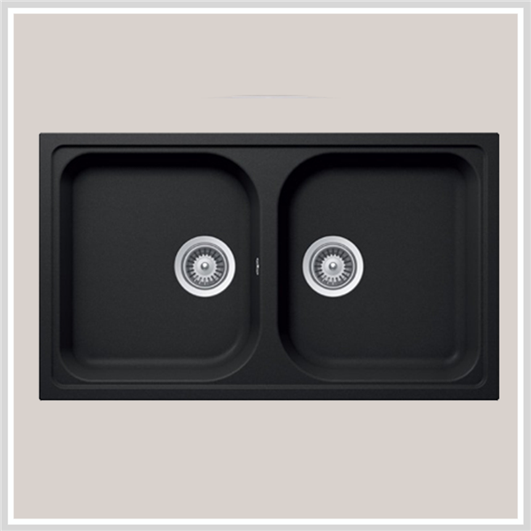 Chậu đá Hafele HS19-GEN2R90 / Màu đen, Mã số: 570.35.380 Chậu đá Hafele HS19-GEN2R90 / Màu đen, Mã số: 570.35.380