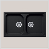 Chậu đá Hafele HS19-GEN2R90 / Màu đen, Mã số: 570.35.380