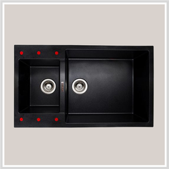 Chậu Rửa Bằng Đá Carysil ENC2 ảnh 1
