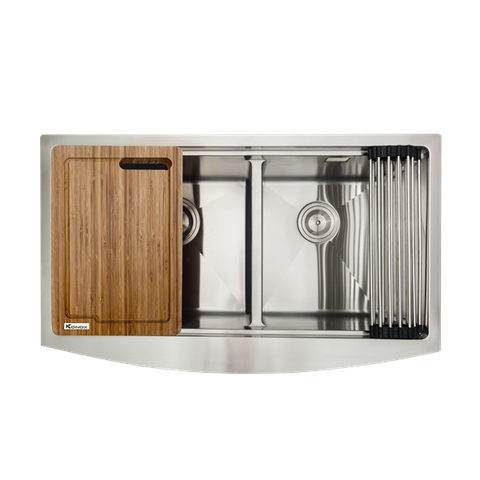 Chậu Rửa Chén 2 Hộc Apron sink Konox KN8450DA