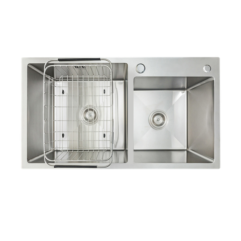 Chậu Rửa Chén 2 Hộc Overmount sink Konox KN8245DO
