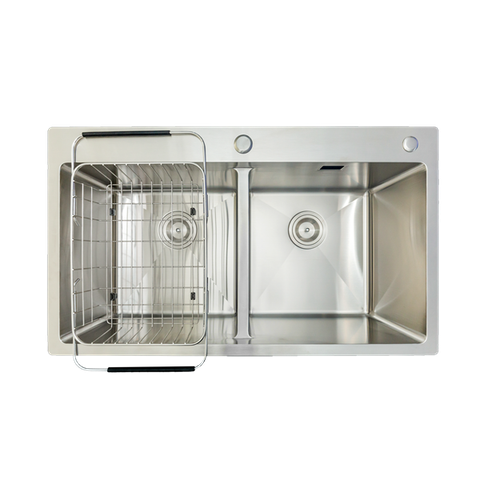 Chậu Rửa Chén 2 Hộc Overmount sink Konox KN8248DOB