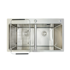 Chậu Rửa Chén 2 Hộc Overmount sink Konox KN8248DOB