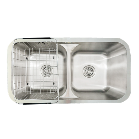 Chậu Rửa Chén 2 Hộc Undermount sink Konox KN8246DUA