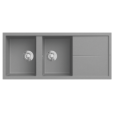 Chậu rửa chén đá Konox Livello 1160 Grey