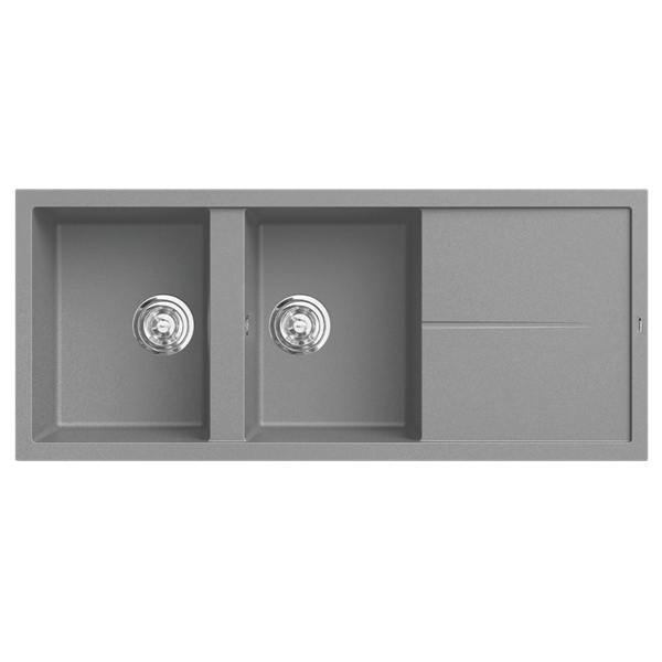 Chậu rửa chén đá Konox Livello 1160 Grey