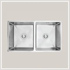 Chậu inox Hafele HS19-SSN2S90M / 2 Hộc bằng nhau, Mã số  567.23.050 ảnh 1